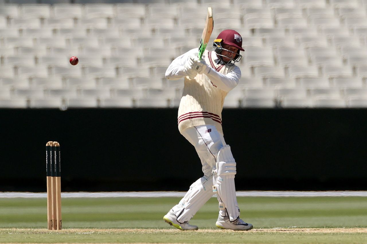 Usman Khawaja made a handy contribution, Victoria vs Queensland, Sheffield Shield, MCG, February 6, 2026