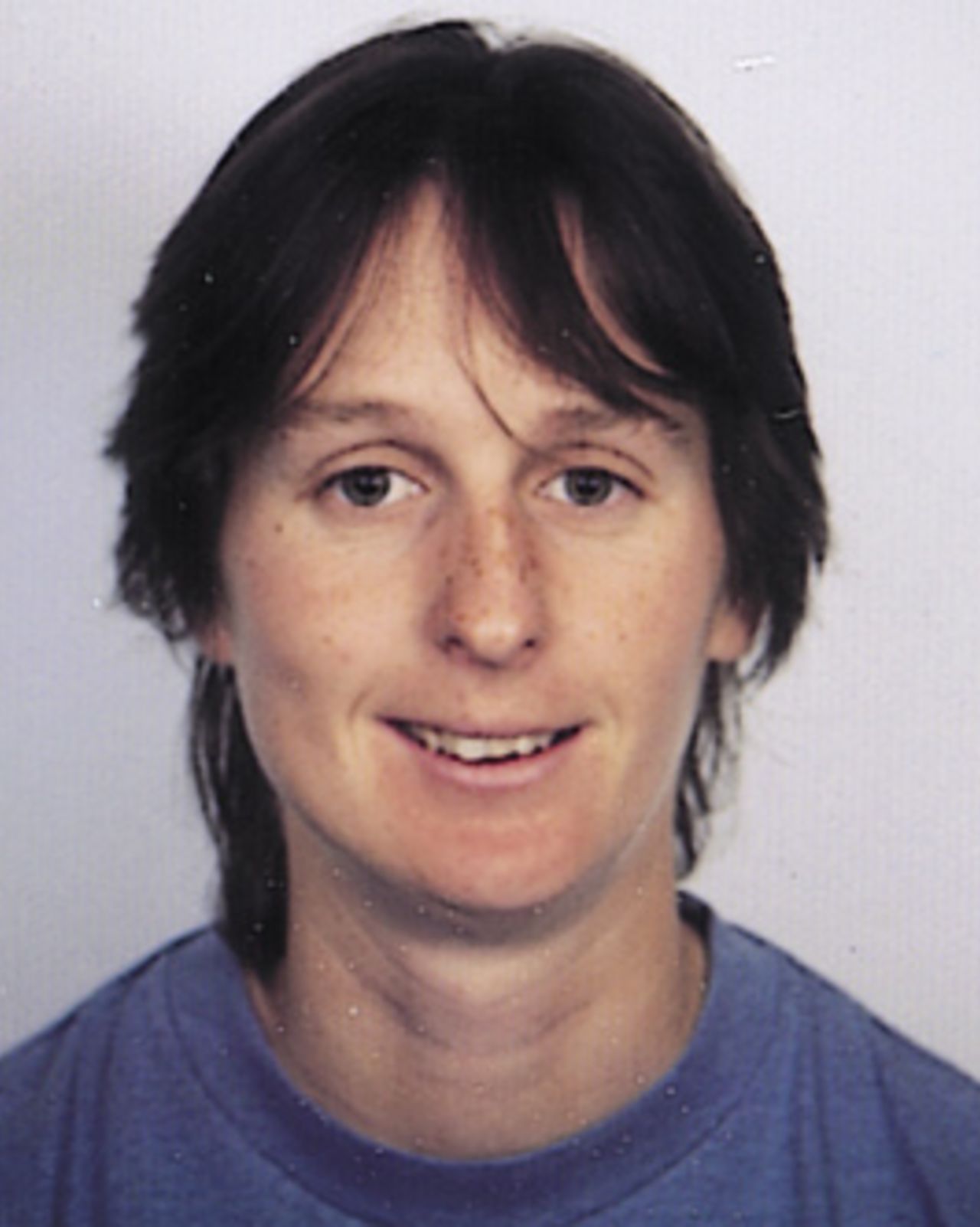 Portrait of Barbara McDonald - Ireland player in the CricInfo Women's World Cup 2000