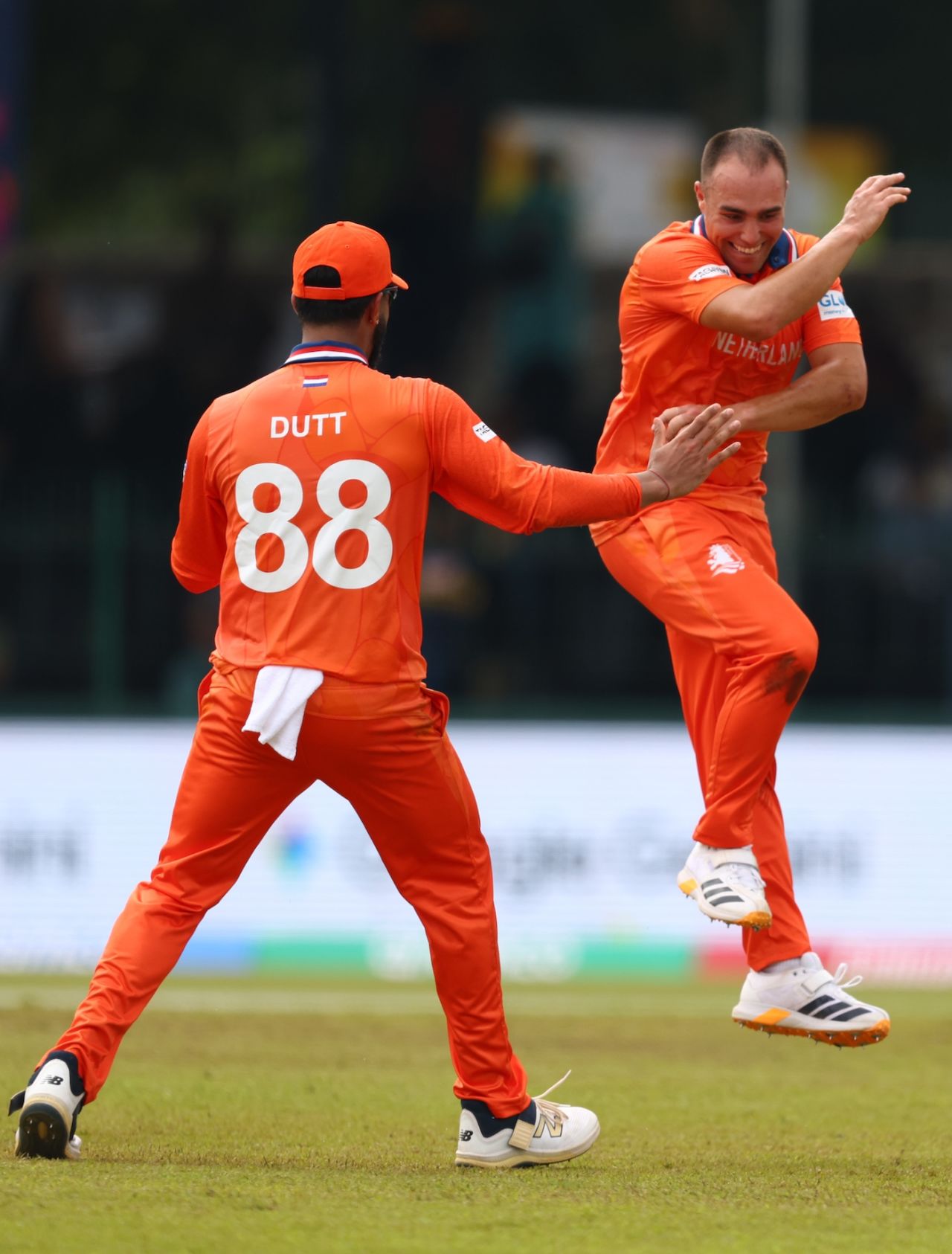 Kyle Klein sent back Mohammad Nawaz, Netherlands vs Pakistan, T20 World Cup, Colombo, February 7, 2026