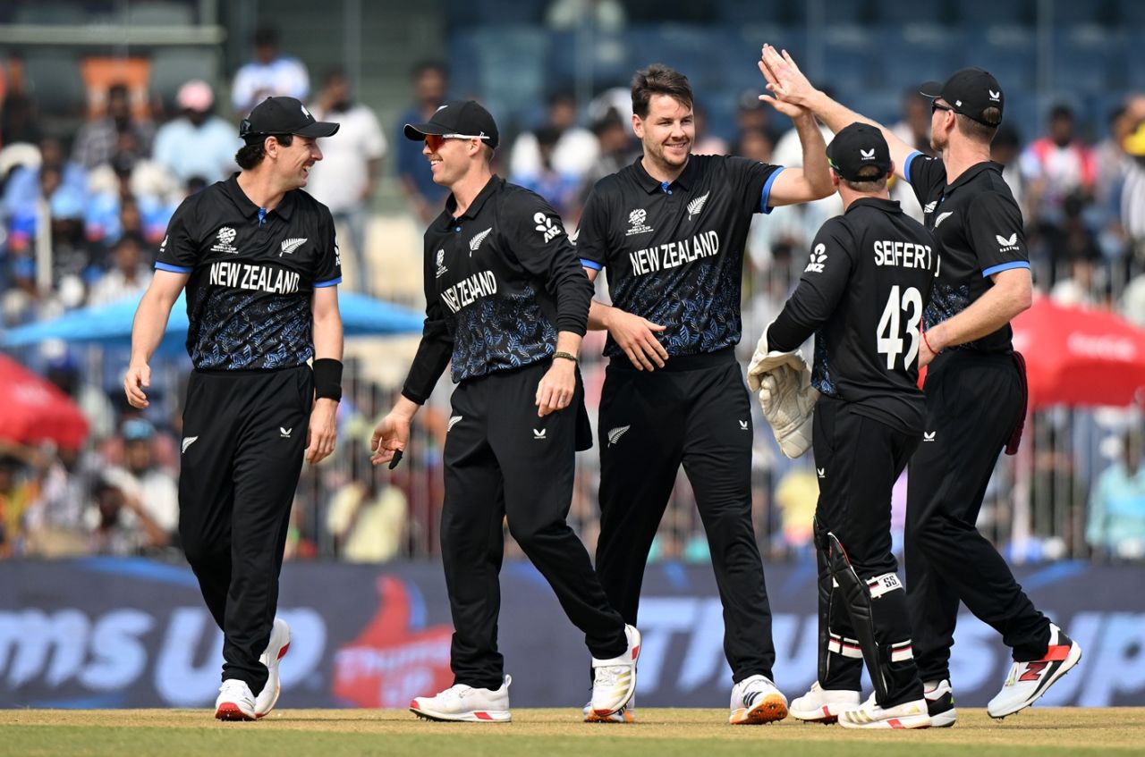 Jacob Duffy removed Aryansh Sharma early, New Zealand vs UAE, T20 World Cup 2026, Chennai, February 10, 2026