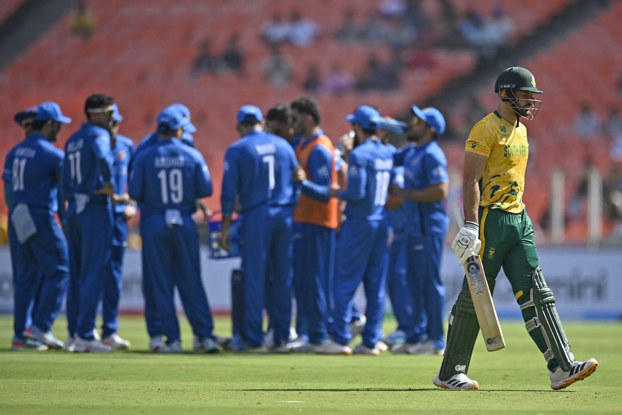 Aiden Markram became the first to fall, Afghanistan vs South Africa, T20 World Cup, Ahmedabad, February 11, 2026