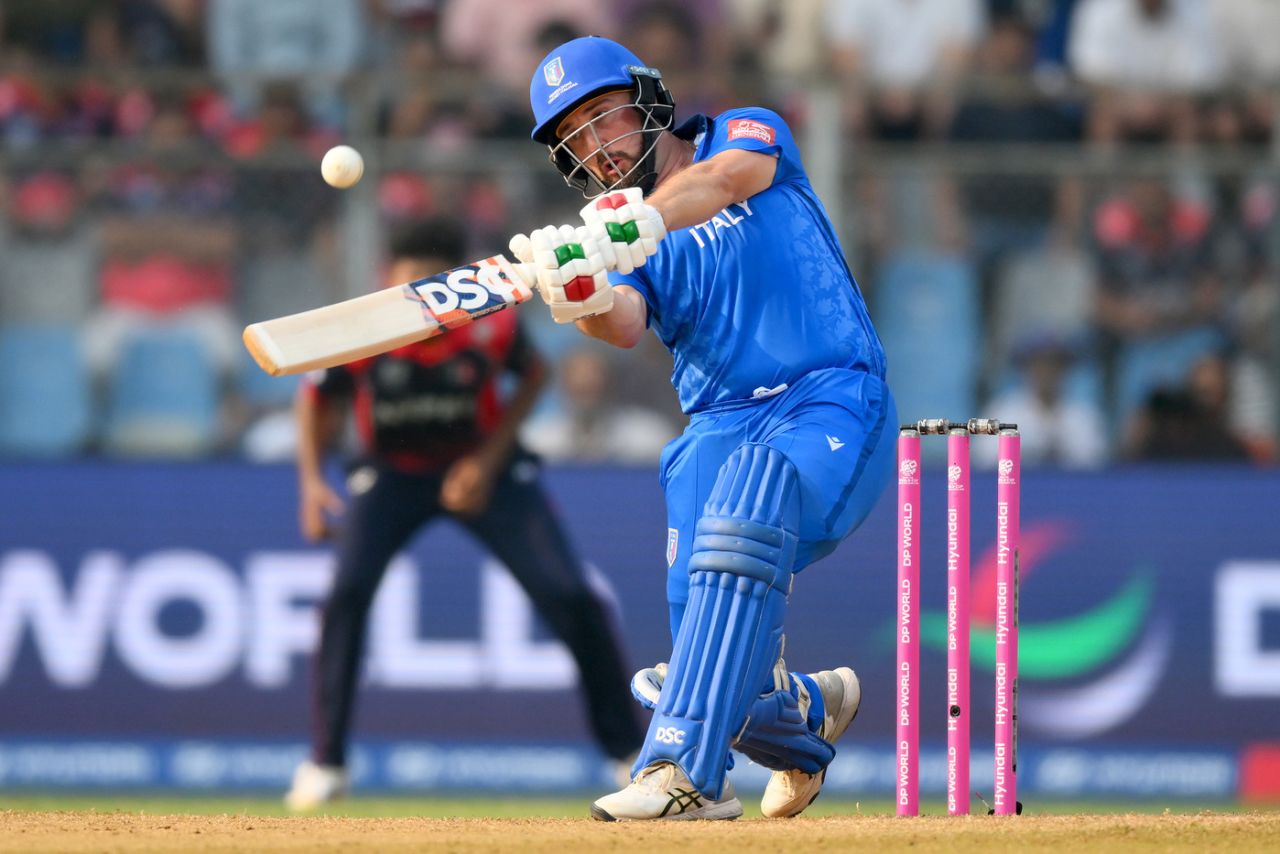Anthony Mosca was quick off the blocks for Italy, Nepal vs Italy, T20 World Cup, Mumbai, February 12, 2026