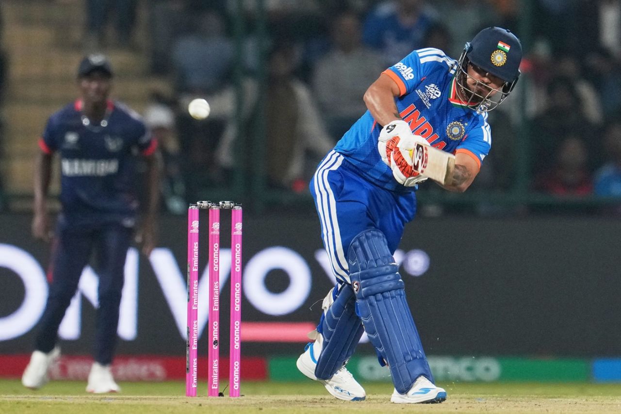 Ishan Kishan raced to a 20-ball half-century, India vs Namibia, Men's T20 World Cup, New Delhi, February 12, 2026