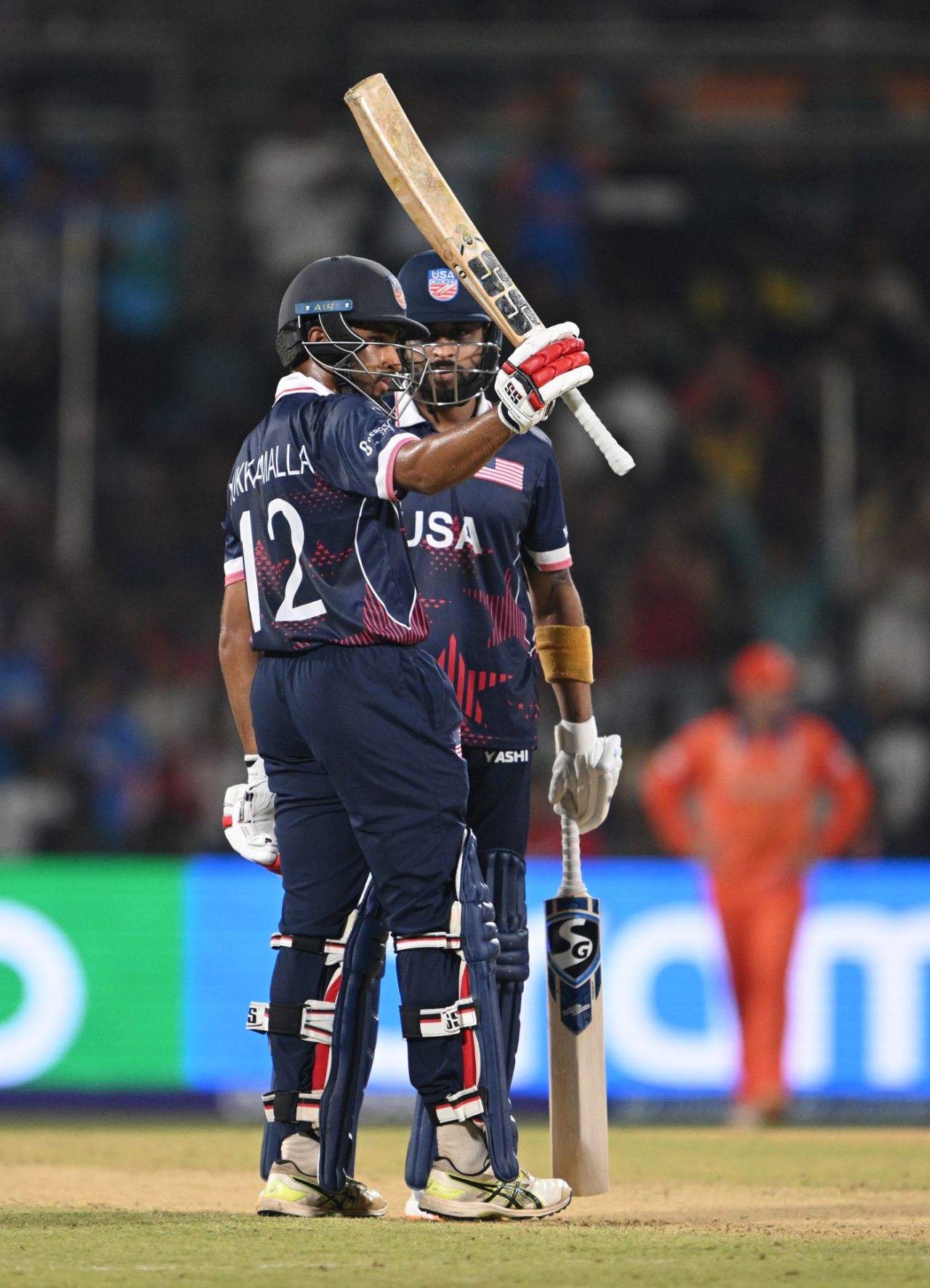 Saiteja Mukkamalla scored a 30-ball half-century, Netherlands vs USA, T20 World Cup 2026, Group A, Chennai, February 13, 2026
