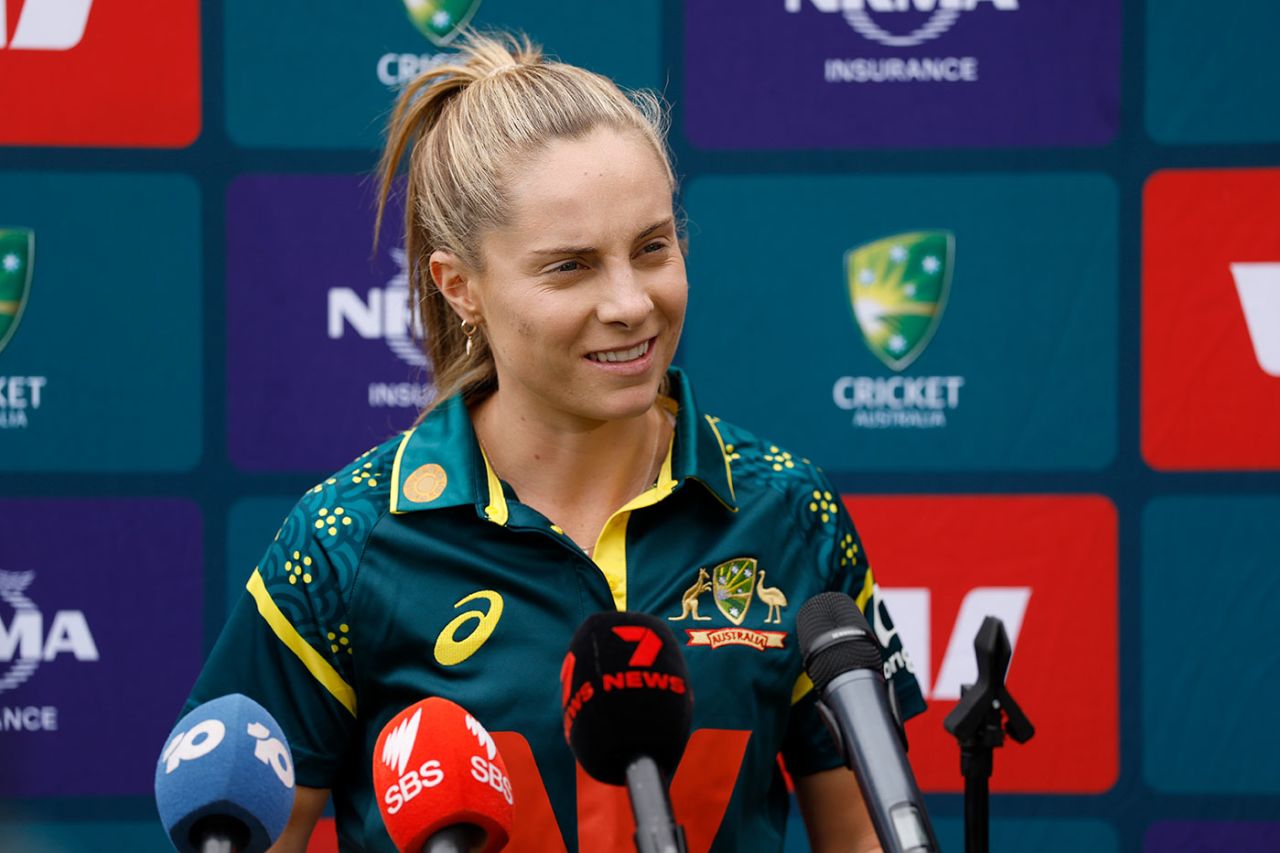 Sophie Molineux addresses her first pre-match press conference as Australia captain, SCG, February 14, 2026