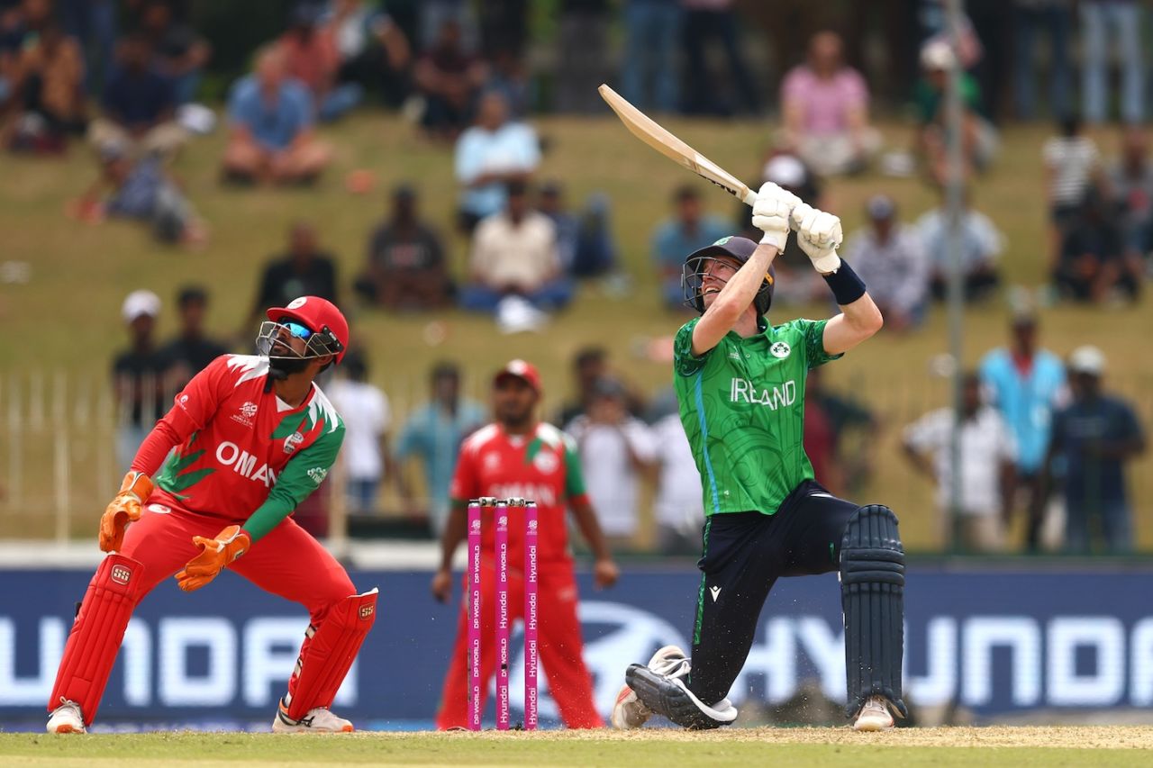 George Dockrell smashed 35 not out in nine balls, Ireland vs Oman, T20 World Cup, Colombo, February 14, 2026