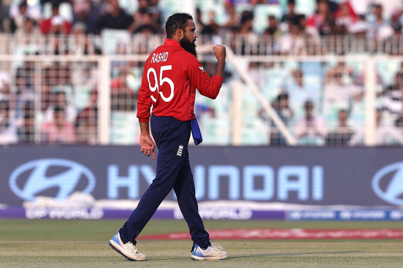 Adil Rashid picked up three quick wickets, England vs Scotland, T20 World Cup, Group C, Kolkata, February 14, 2026