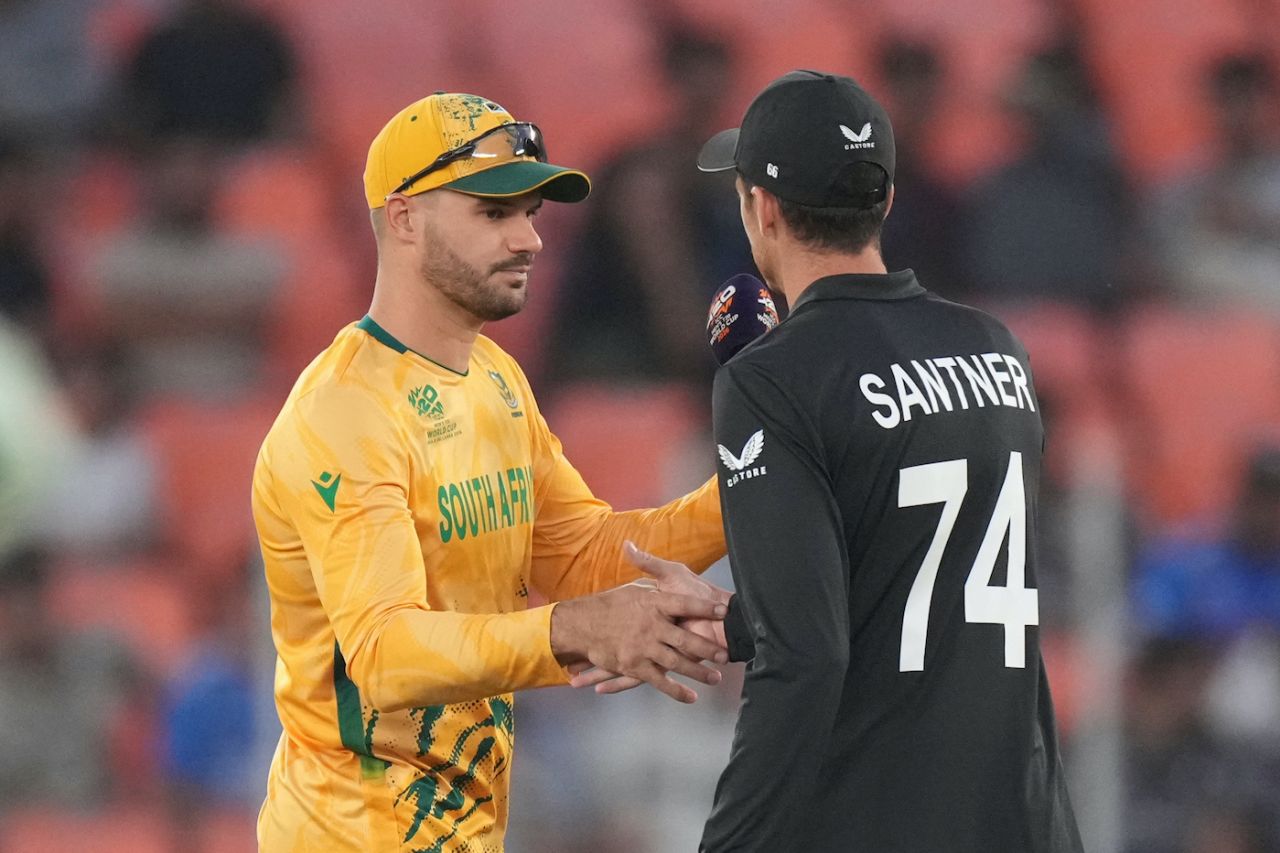 Aiden Markram won the toss and bowled against Mitchell Santner-led New Zealand, New Zealand vs South Africa, T20 World Cup, Group D, Ahmedabad, February 14, 2026