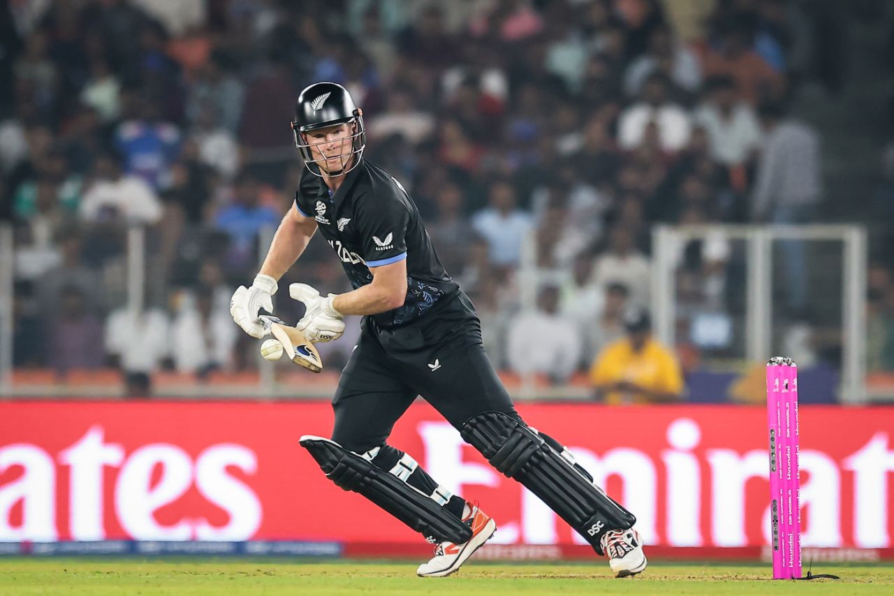 James Neesham made a handy 23 to close out the innings, New Zealand vs South Africa, T20 World Cup, Group D, Ahmedabad, February 14, 2026