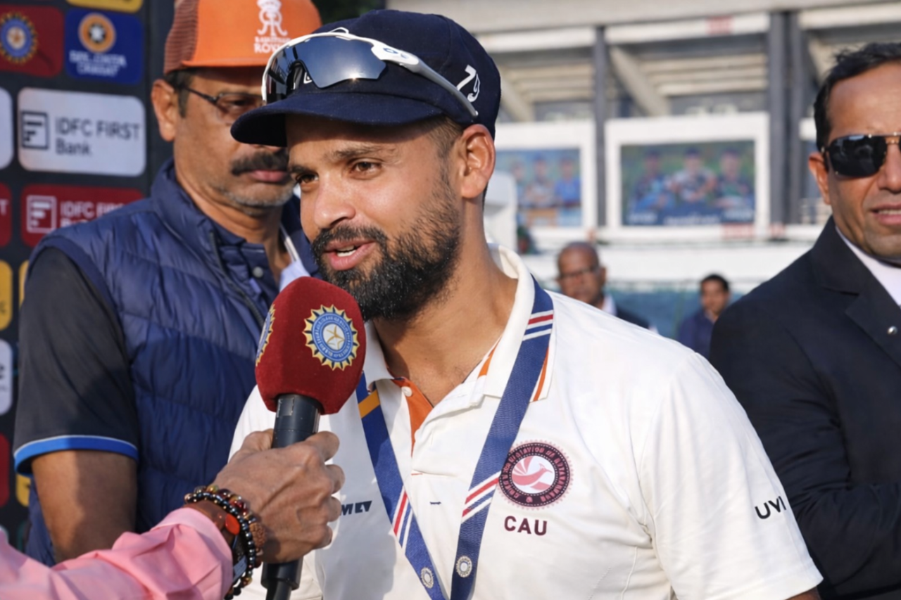 Uttarakhand's Mayank Mishra talks to the broadcasters