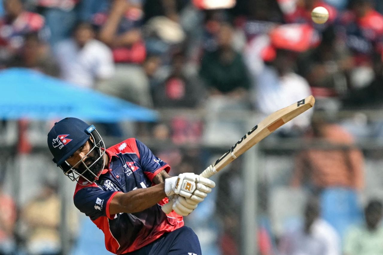 Dipendra Singh Airee scored a fifty to lift Nepal, Nepal vs West Indies, T20 World Cup, Mumbai, February 15, 2026