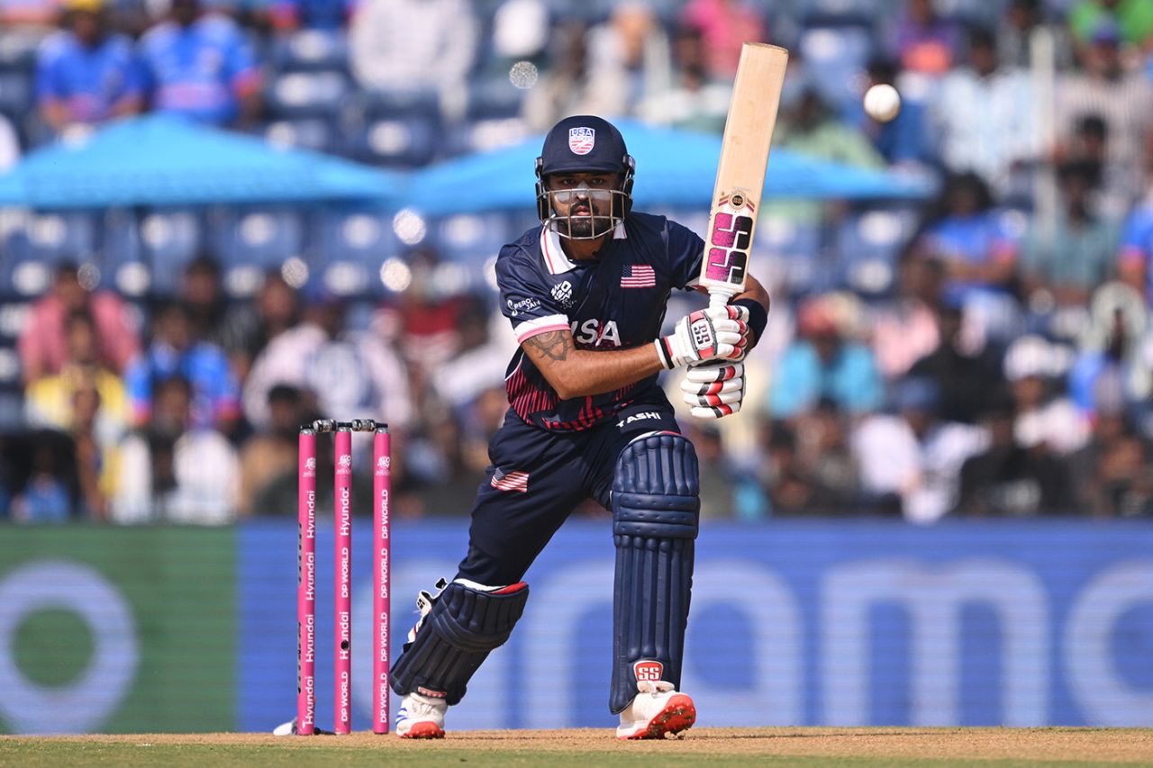 Monank Patel made a fast start, Namibia vs USA, T20 World Cup, Chennai, February 15, 2026