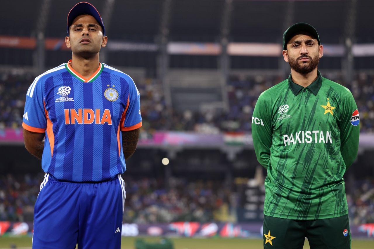 Suryakumar Yadav and Salman Agha did not shake hands at the toss, India vs Pakistan, Men's T20 World Cup, Colombo, February 15, 2026