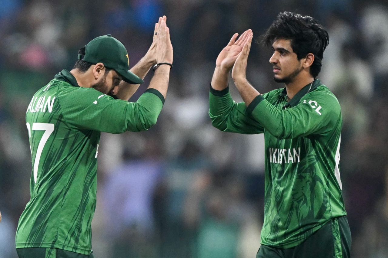 Saim Ayub struck twice in two balls, India vs Pakistan, Men's T20 World Cup, Colombo, February 15, 2026