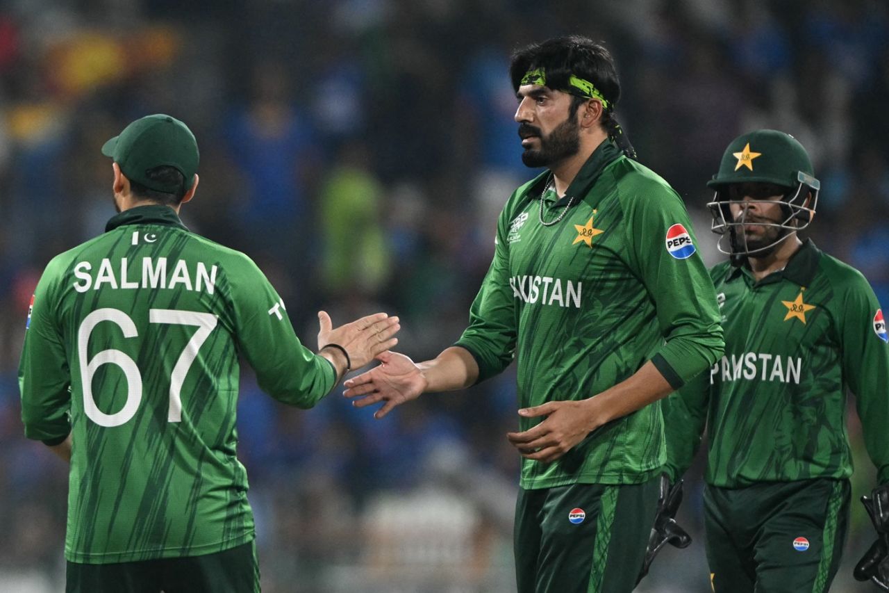 Usman Tariq got the better of Suryakumar Yadav, India vs Pakistan, Men's T20 World Cup, Colombo, February 15, 2026