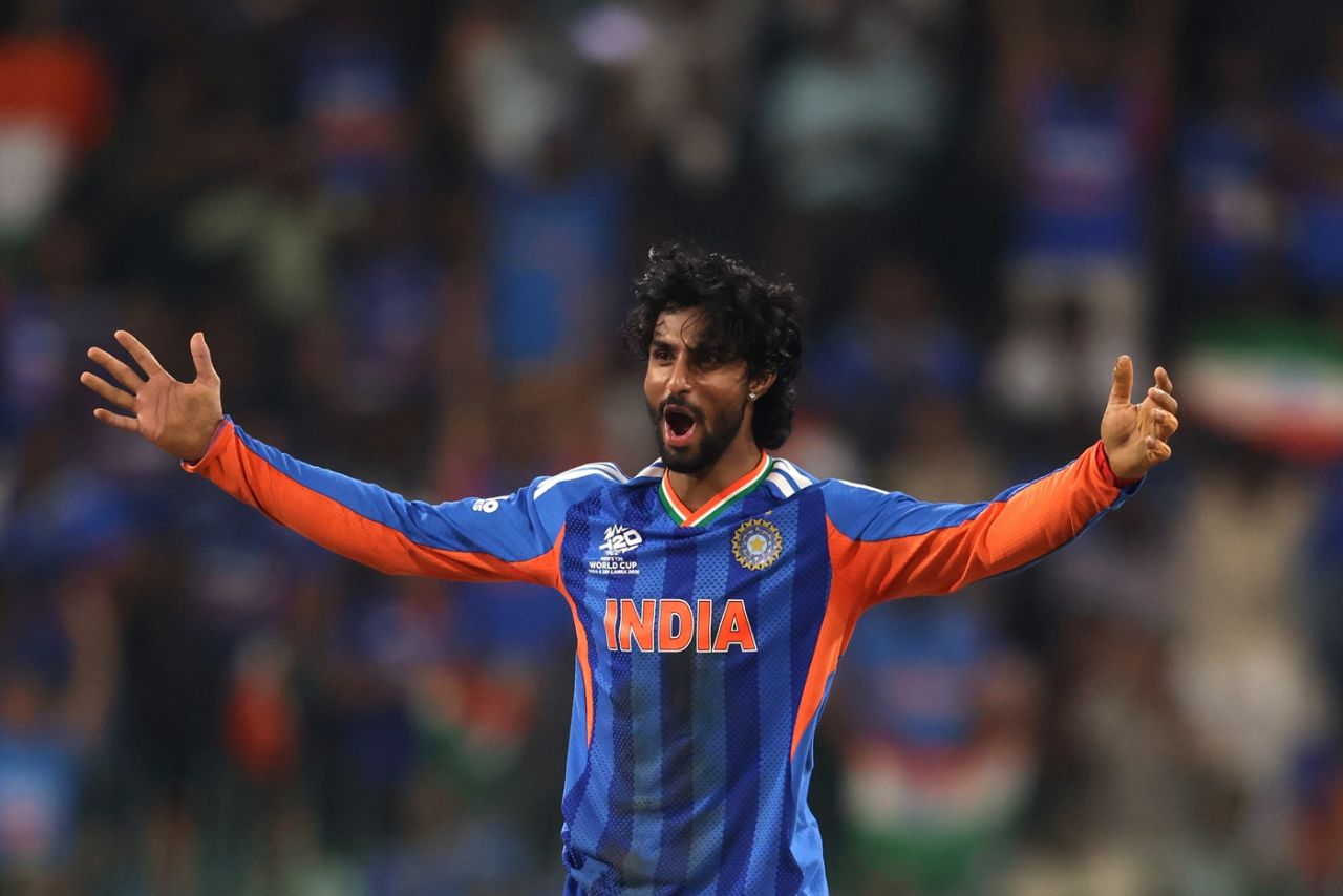 Tilak Varma struck first ball, India vs Pakistan, Men's T20 World Cup, Colombo, February 15, 2026