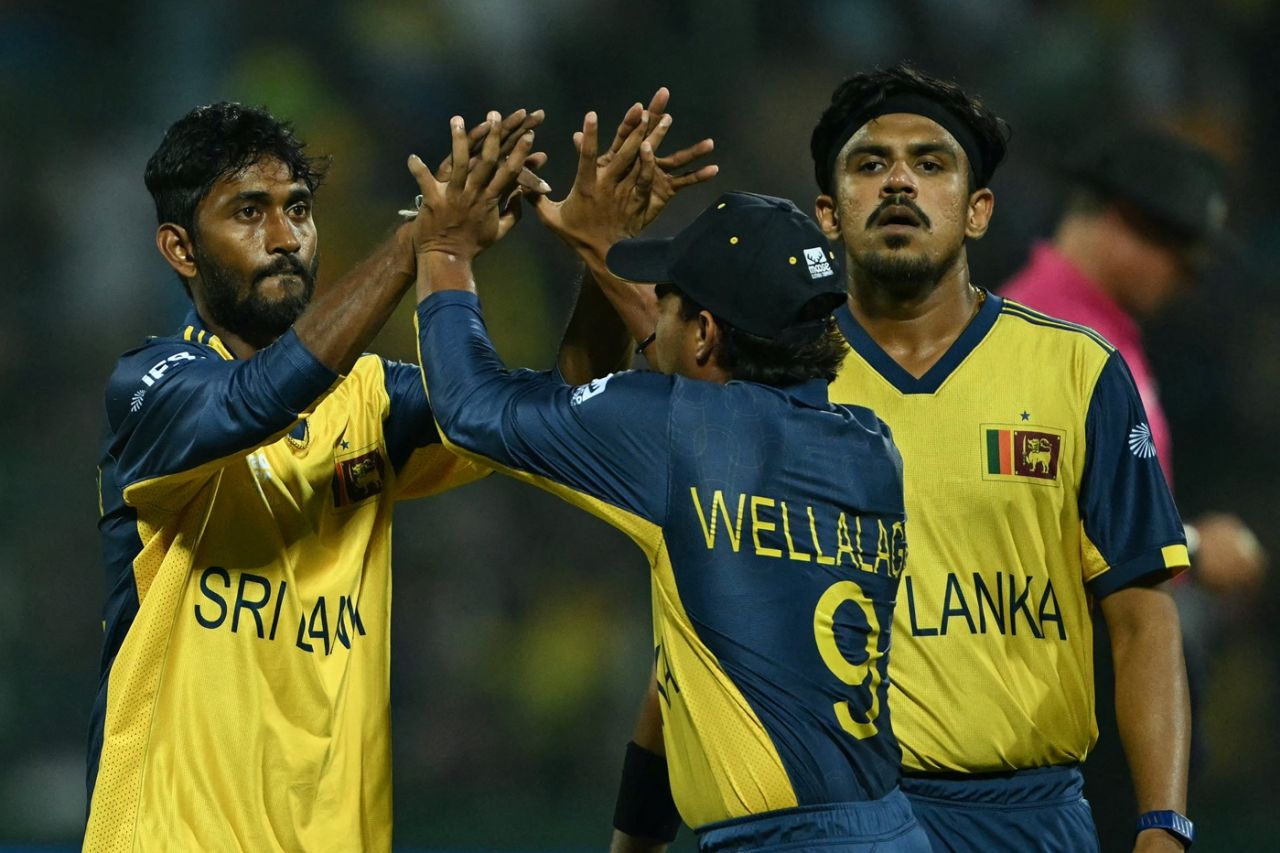 Dushan Hemantha picked up two wickets to curb Australia's run-flow, Sri Lanka vs Australia, T20 World Cup 2026, Pallekele, February 16, 2026