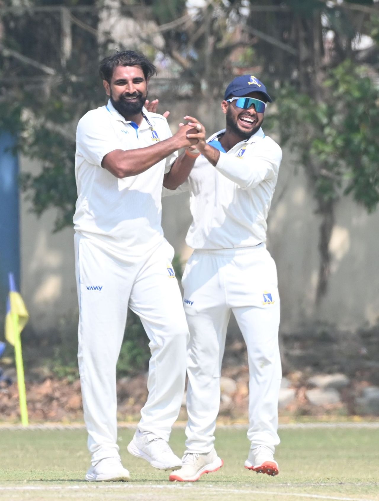 Mohammed Shami got three wickets on day two, Bengal vs Jammu and Kashmir, Ranji Trophy, 2nd semi-final, Kalyani, 2nd day, February 16, 2026