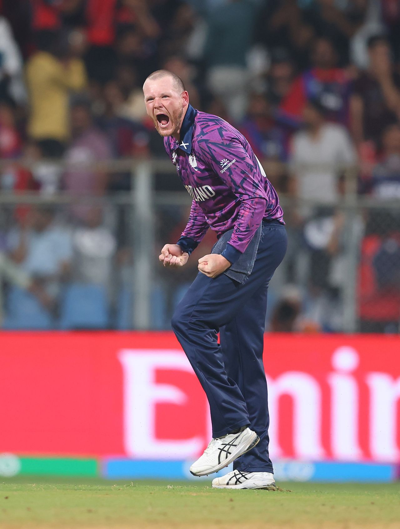Michael Leask made the crucial breakthrough, Scotland vs Nepal, T20 World Cup, Mumbai, February 17, 2026 