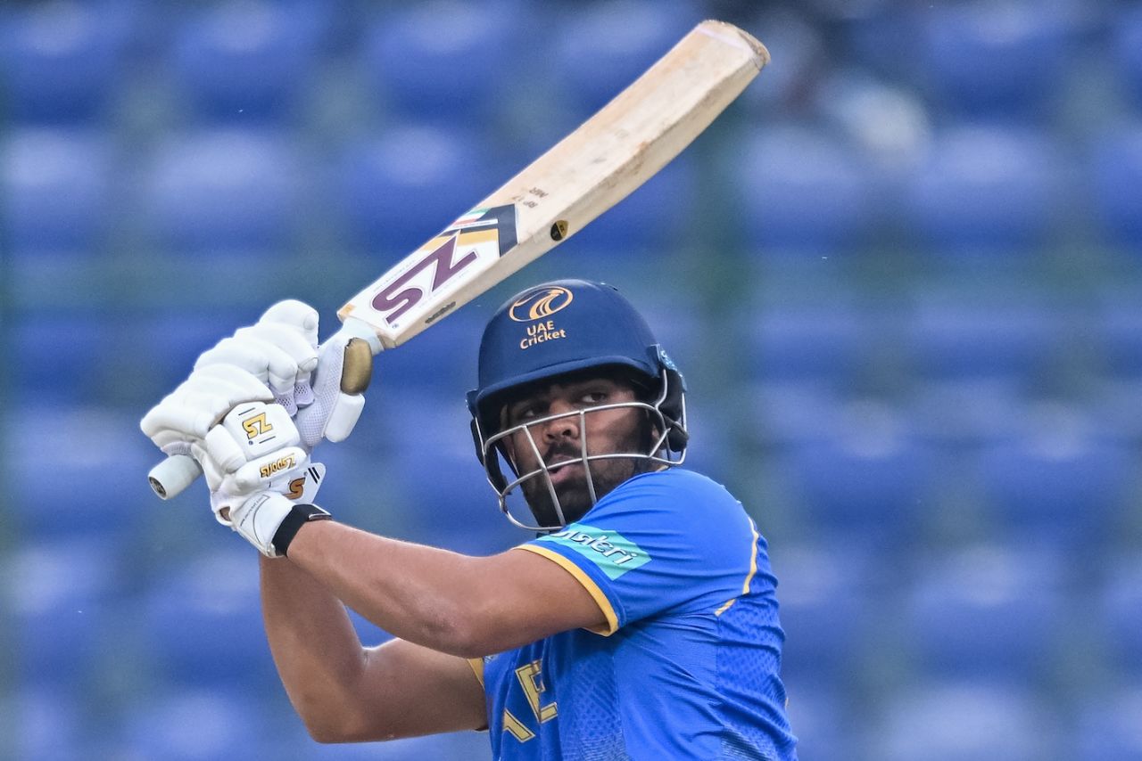 Aryansh Sharma was cautious to start with, South Africa vs UAE, T20 World Cup, Delhi, February 18, 2026