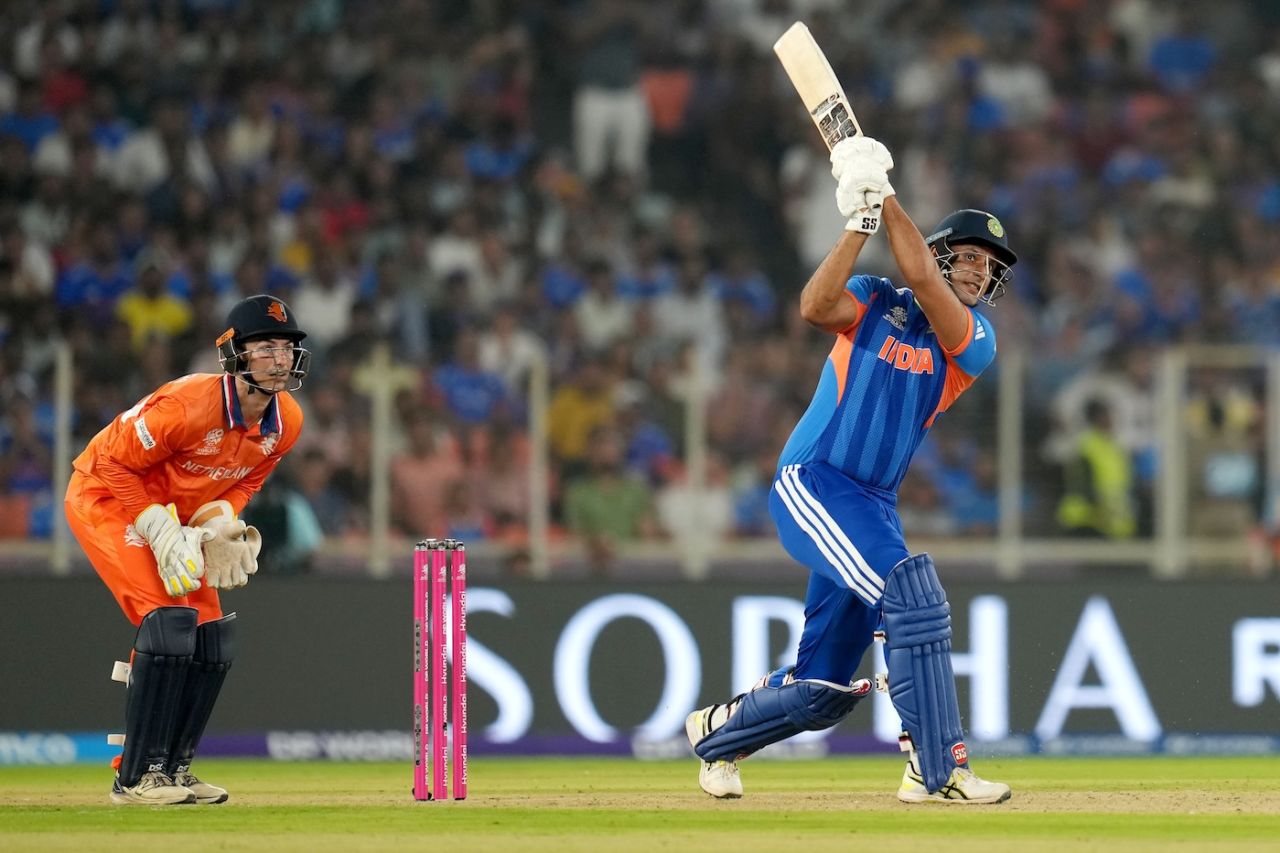 Shivam Dube's quick fifty gave India a lift, India vs Netherlands, T20 World Cup, Ahmedabad, February 18, 2026