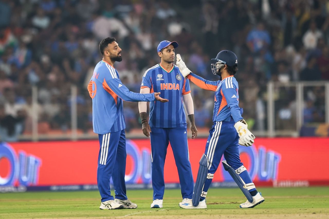 Varun Chakravarthy got India the first breakthrough, India vs Netherlands, T20 World Cup, Ahmedabad, February 18, 2026