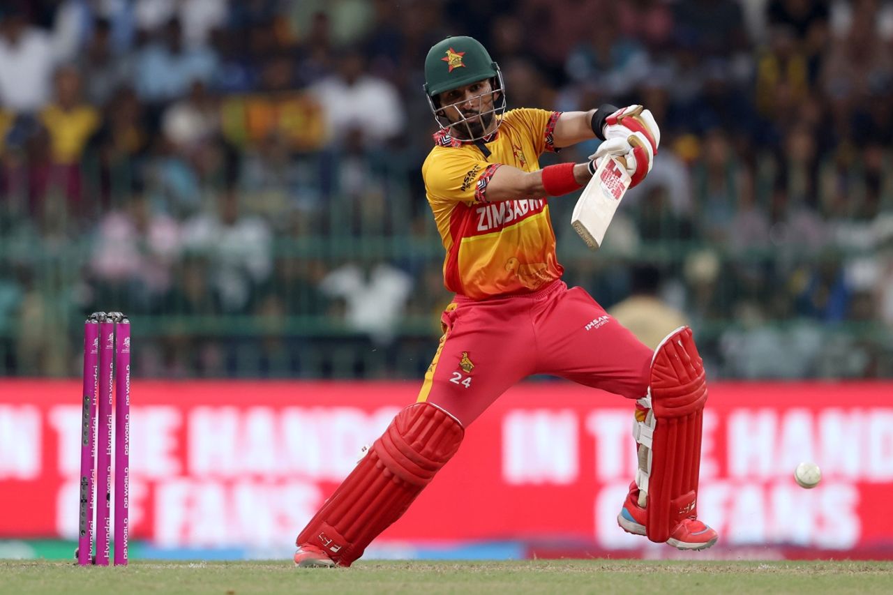 Sikandar Raza turned it around with some big hits, Sri Lanka vs Zimbabwe, T20 World Cup 2026, Colombo (RPS), February 19, 2026
