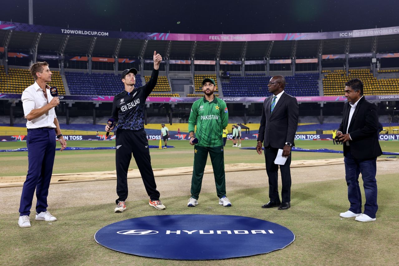Pakistan captain Salman Agha won the toss and elected to bat, Pakistan vs New Zealand, T20 World Cup 2026, Super Eight, Colombo, February 21, 2026