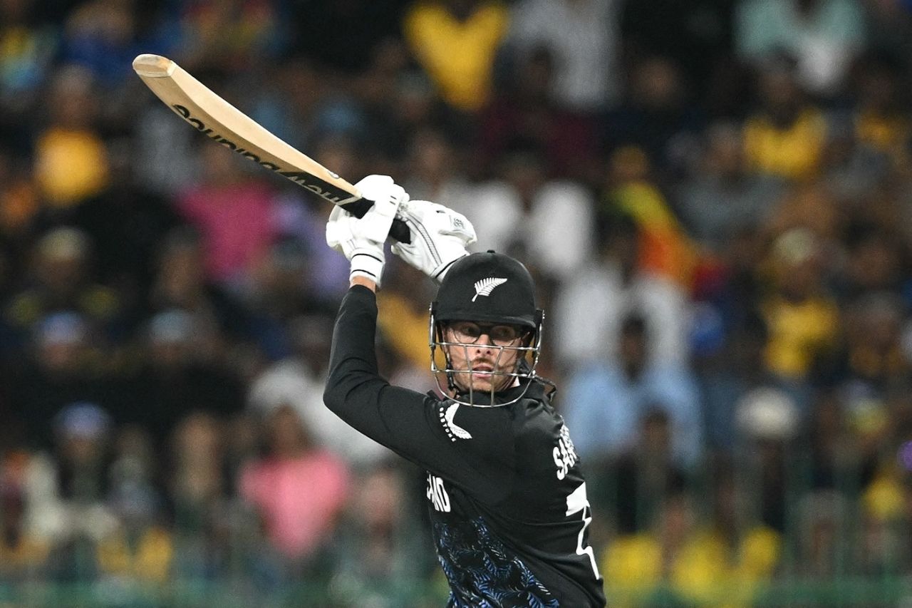 Mitchell Santner rescued New Zealand with a 26-ball 47, Sri Lanka vs New Zealand, Men's T20 World Cup 2026, Colombo, February 25, 2026
