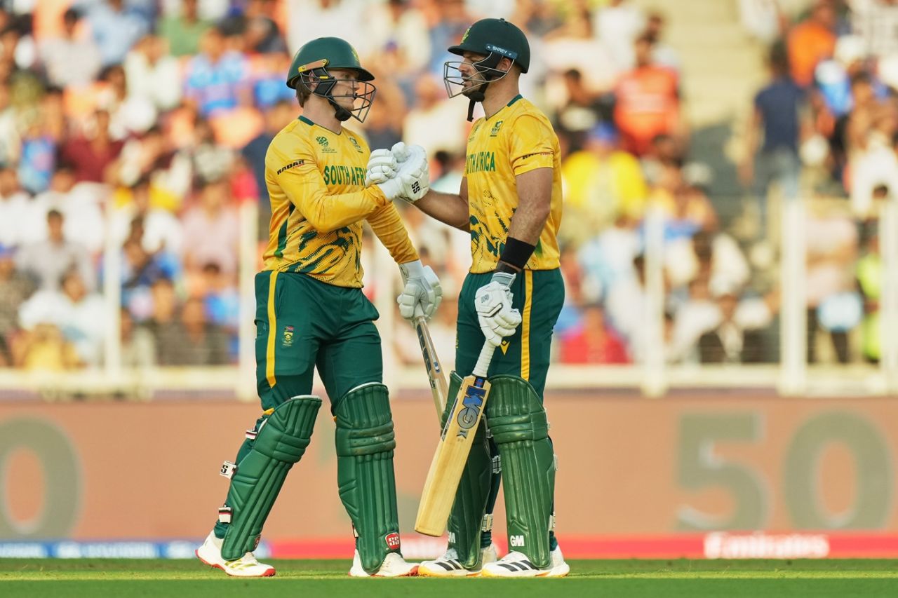Ryan Rickelton and Aiden Markram put South Africa firmly on course, South Africa vs West Indies, T20 World Cup, Super Eight, Ahmedabad, February 26, 2026