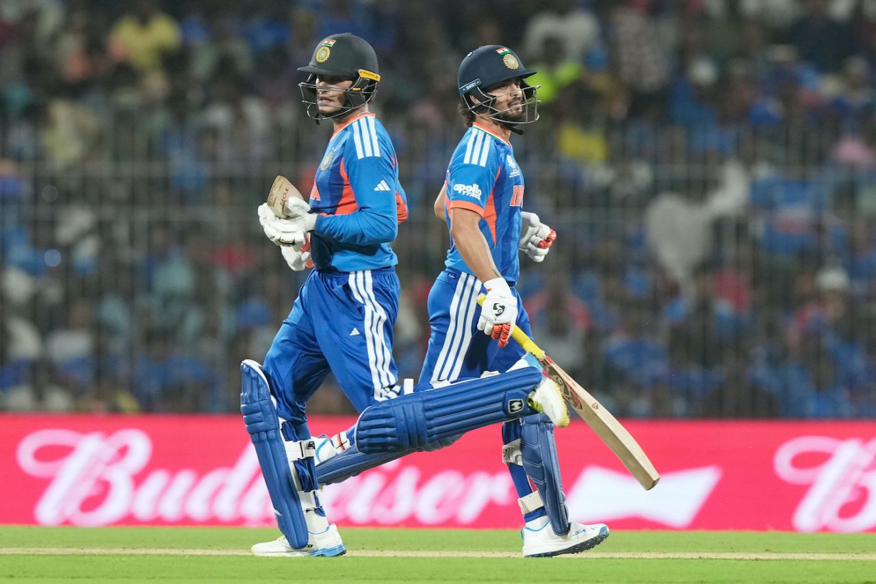 Abhishek Sharma and Ishan Kishan added 72 off 42 balls, India vs Zimbabwe, T20 World Cup 2026, Super Eight, Chennai, February 26, 2026