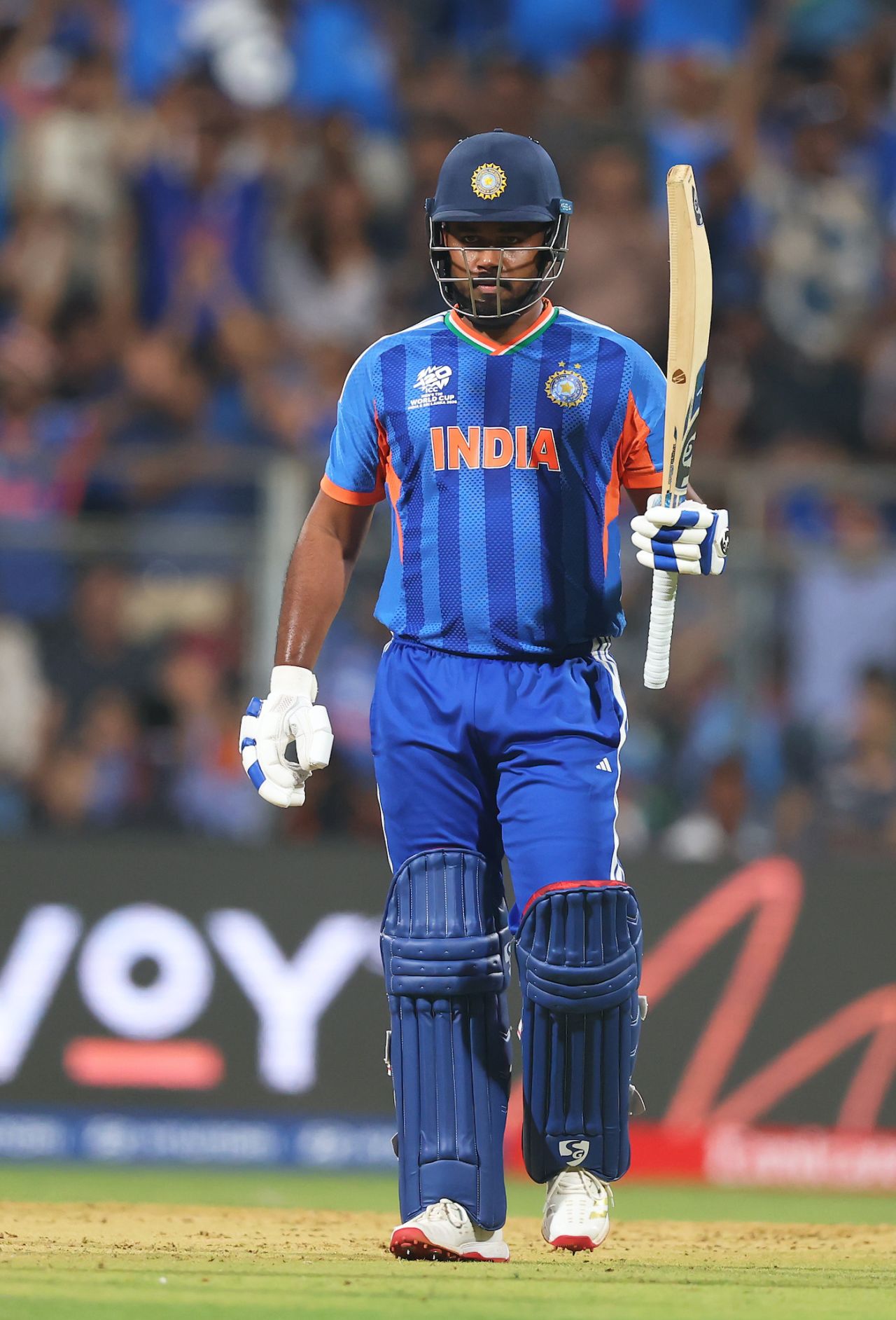Sanju Samson brings up back-to-back 26-ball fifties, India vs England, T20 World Cup semi-final, Mumbai, March 5, 2026