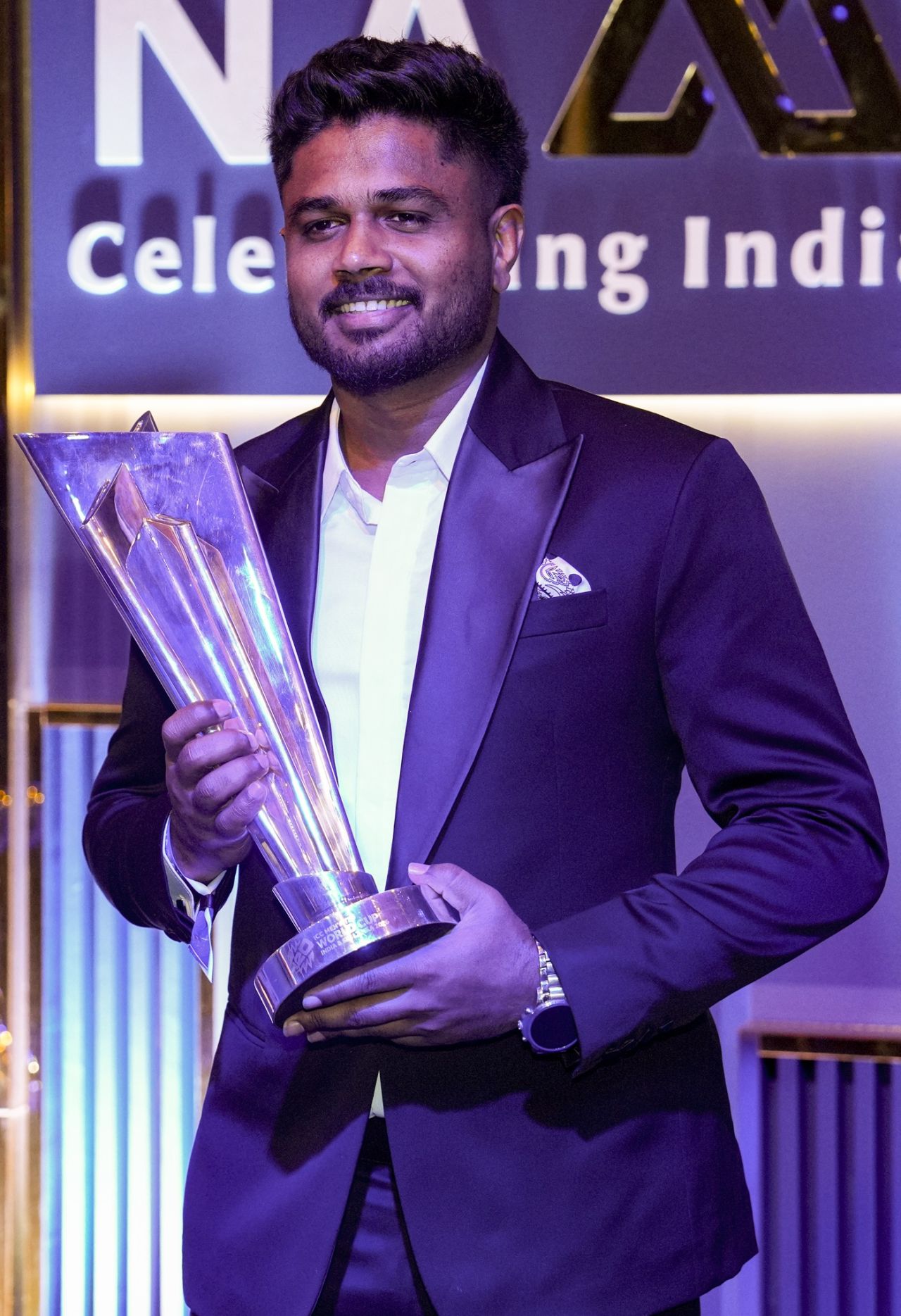 Sanju Samson at the BCCI awards, March 15, 2026