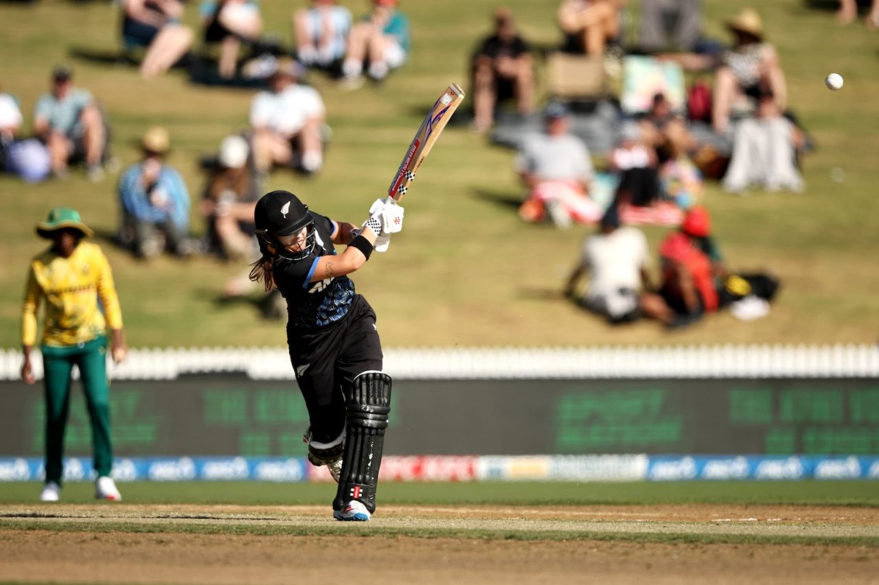 Amelia Kerr batted aggressively, New Zealand vs South Africa, 2nd T20I, Hamilton, March 17, 2026