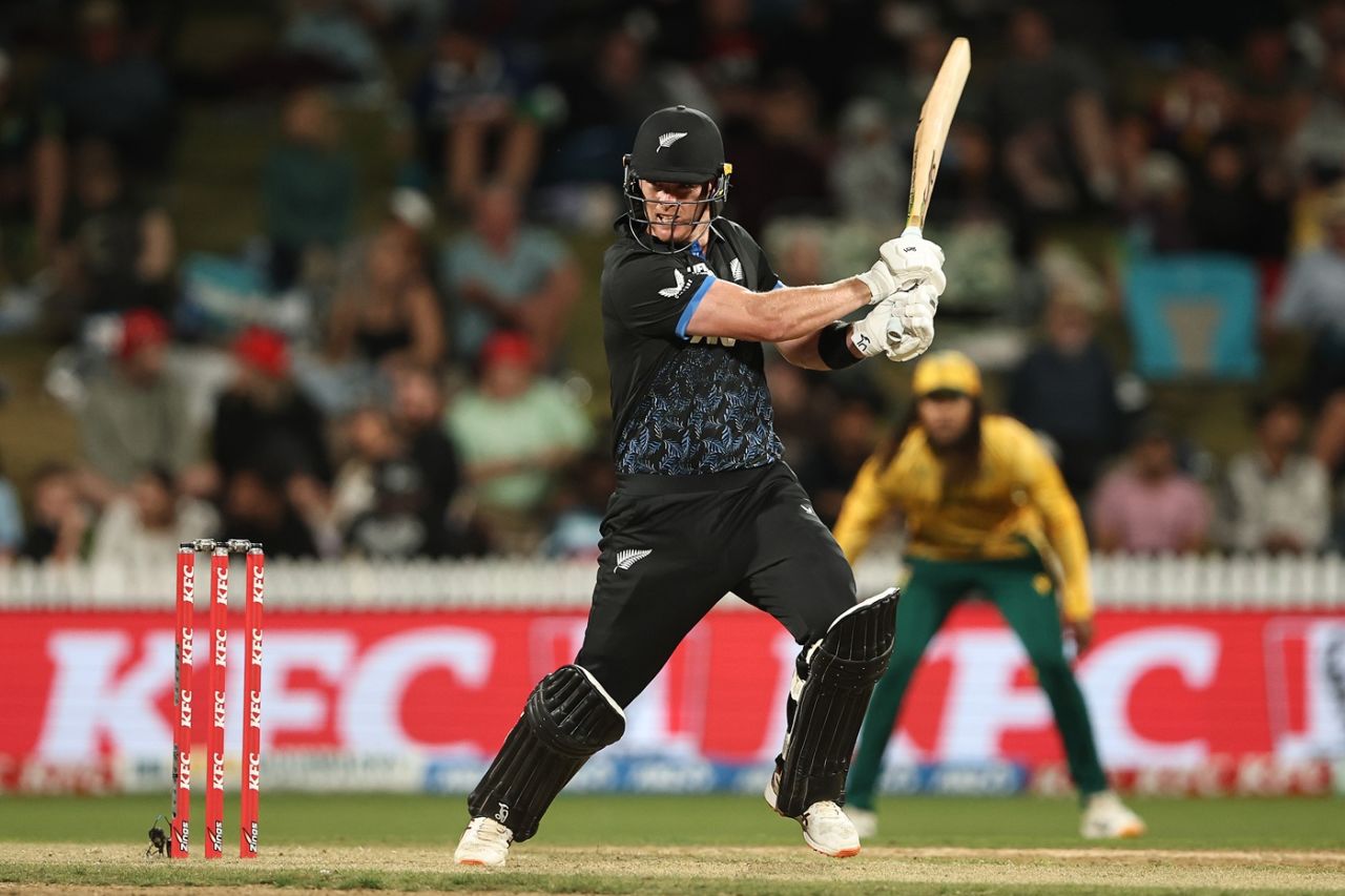 Josh Clarkson lifted New Zealand to 175, New Zealand vs South Africa, 2nd T20I, Hamilton, March 17, 2023