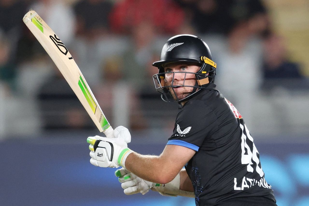 Tom Latham scored a fifty, New Zealand vs South Africa, 3rd T20I, Auckland, March 20, 2026