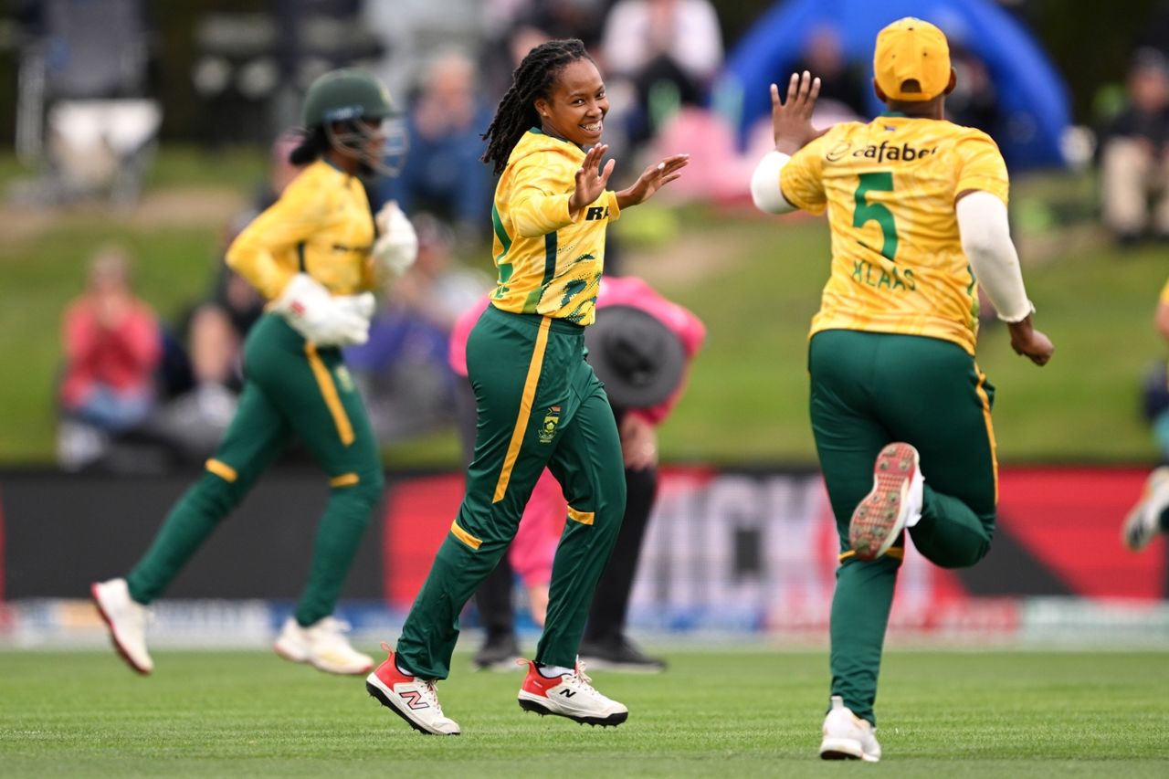 Tumi Sekhukhune took two wickets in her first over, New Zealand vs South Africa, 5th women's T20I, Christchurch, March 25, 2026