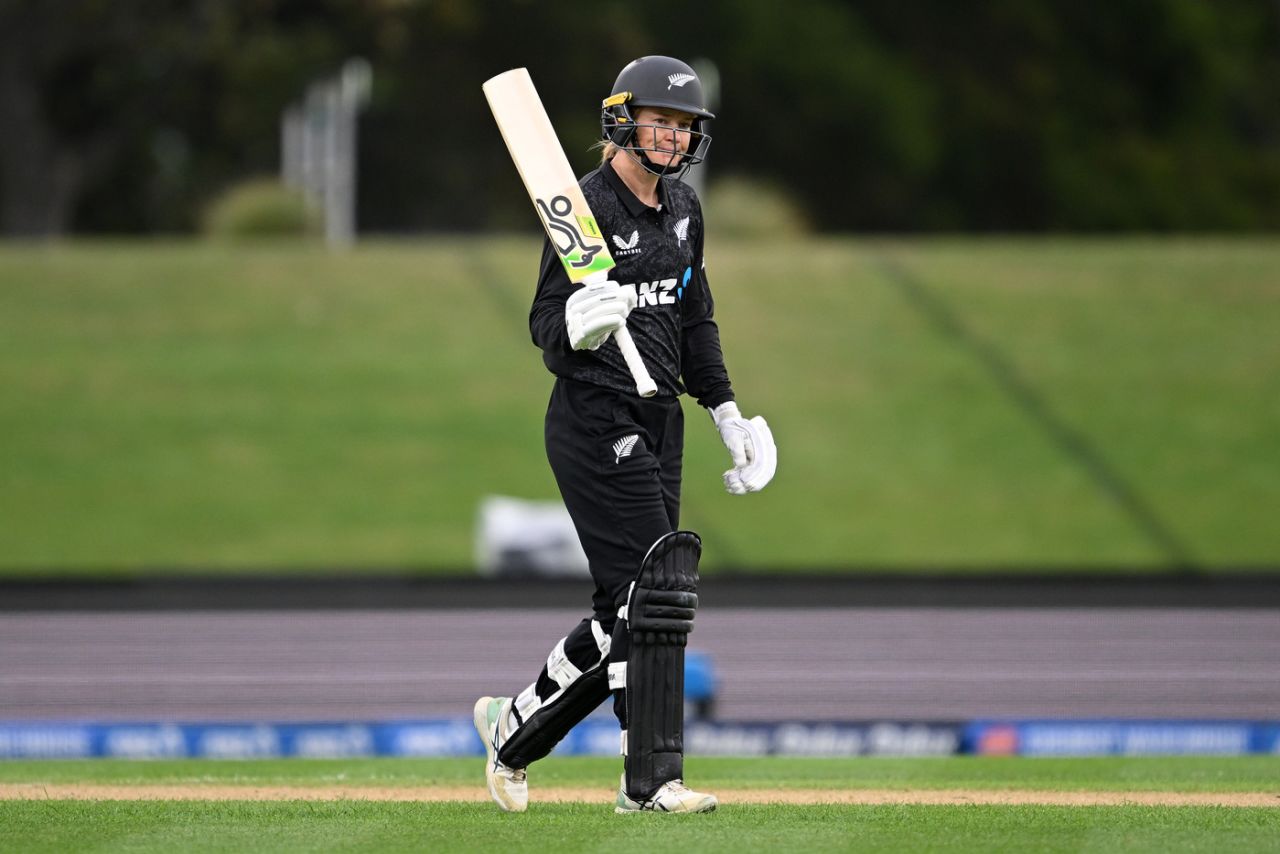 Maddy Green took New Zealand to 268, New Zealand vs South Africa, 1st women's ODI, Christchurch, March 29, 2026