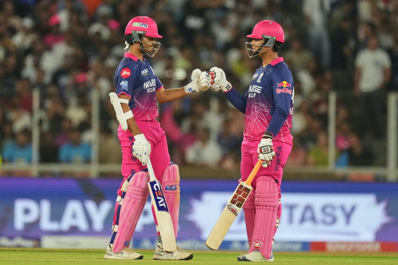 We'll be seeing a lot of Yashasvi Jaiswal and Vaibhav Sooryavanshi, won't we? Gujarat Titans vs Rajasthan Royals, IPL, Ahmedabad, April 4, 2026