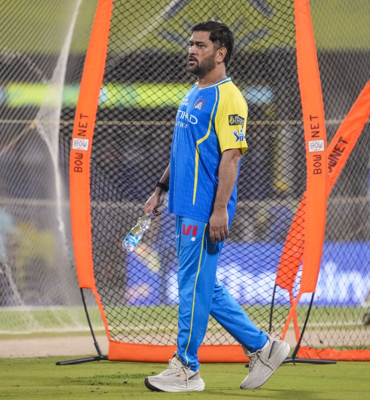 MS Dhoni at a training session, Chennai, April 2, 2026