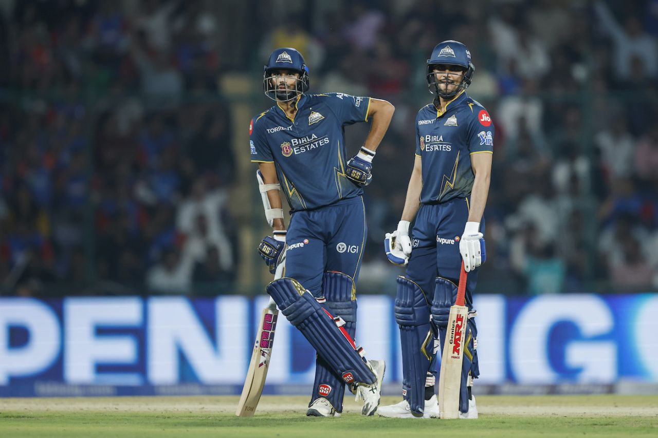 Washington Sundar and Shubman Gill put on a century partnership, Delhi Capitals vs Gujarat Titans, IPL 2026, Delhi, April 8, 2026
