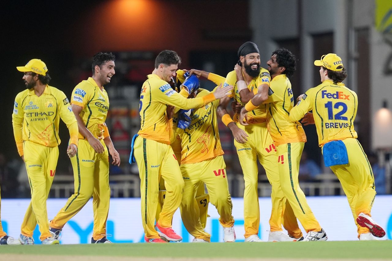 Gurjapneet Singh struck in his first game of the season, Chennai Super Kings vs Delhi Capitals, IPL 2026, Chennai, April 11, 2026