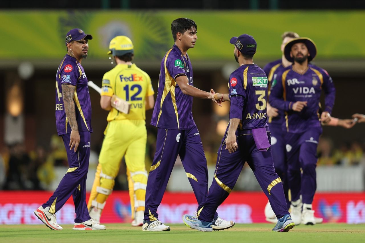 Kartik Tyagi touched 140kph-plus consistently, Chennai Super Kings vs Kolkata Knight Riders, IPL 2026, Chennai, April 14, 2026