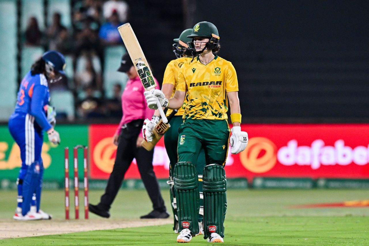 Laura Wolvaardt brought up a half-century, South Africa vs India, 1st T20I, Durban, April 17, 2026