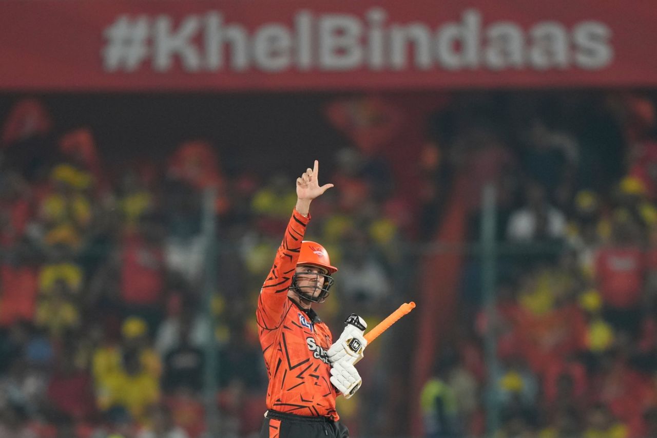 Abhishek Sharma scored a half-century off 15 balls, Sunrisers Hyderabad vs Chennai Super Kings, IPL, Hyderabad, April 18, 2026