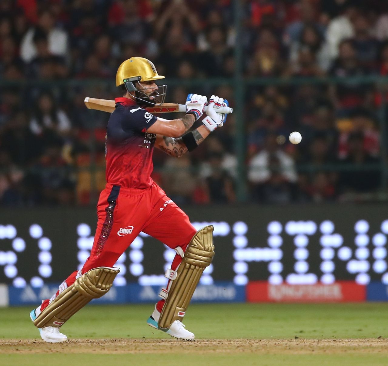Virat Kohli hit eight fours, to go with four sixes, Royal Challengers Bengaluru vs Gujarat Titans, IPL 2026, Bengaluru, April 24, 2026