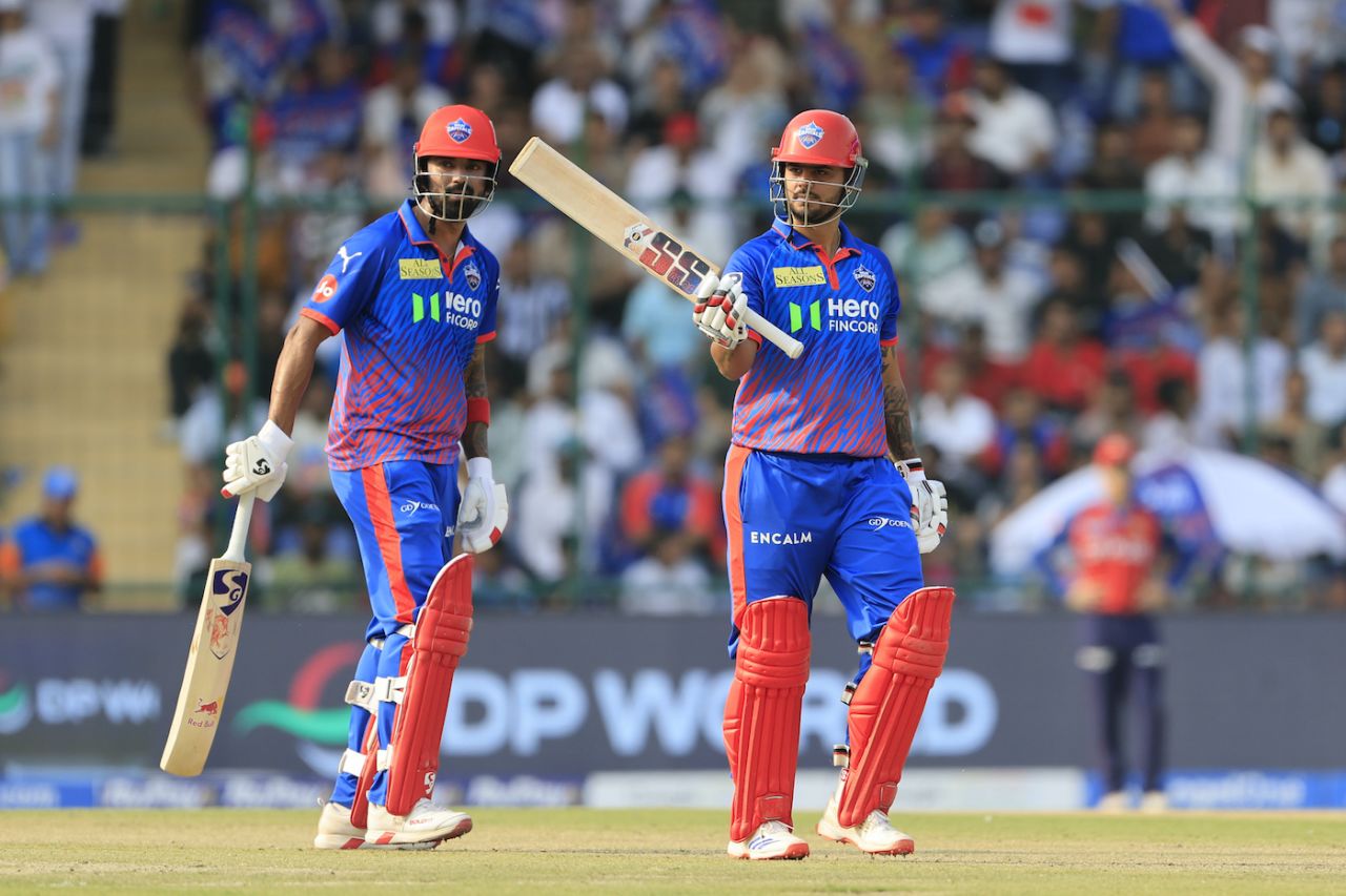 Nitish Rana celebrates back-to-back fifties, Delhi Capitals vs Punjab Kings, IPL 2026, Delhi, April 25, 2026