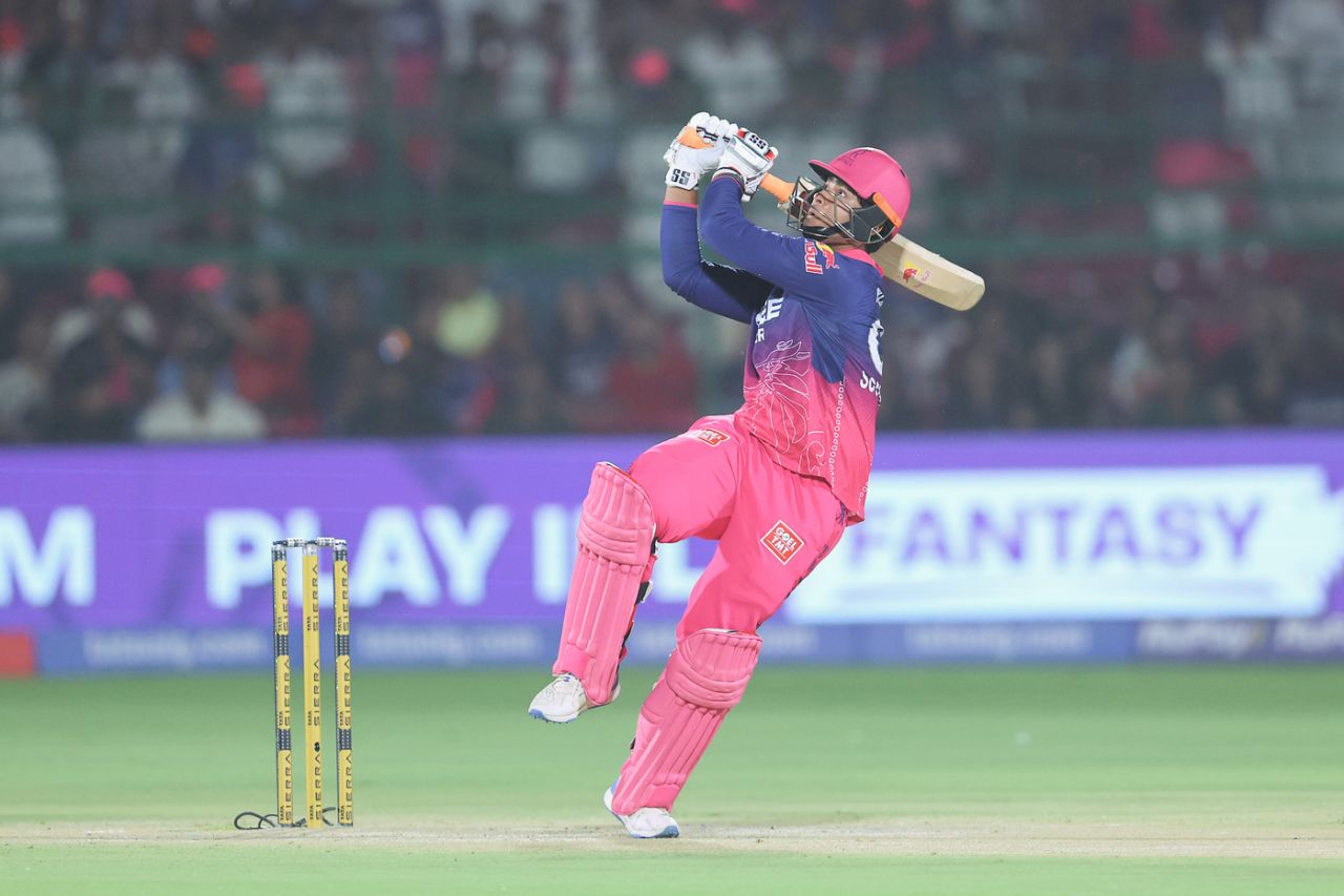 Vaibhav Sooryavanshi smacked four sixes in the first over, Rajasthan Royals vs Sunrisers Hyderabad, IPL 2026, Jaipur, April 25, 2026