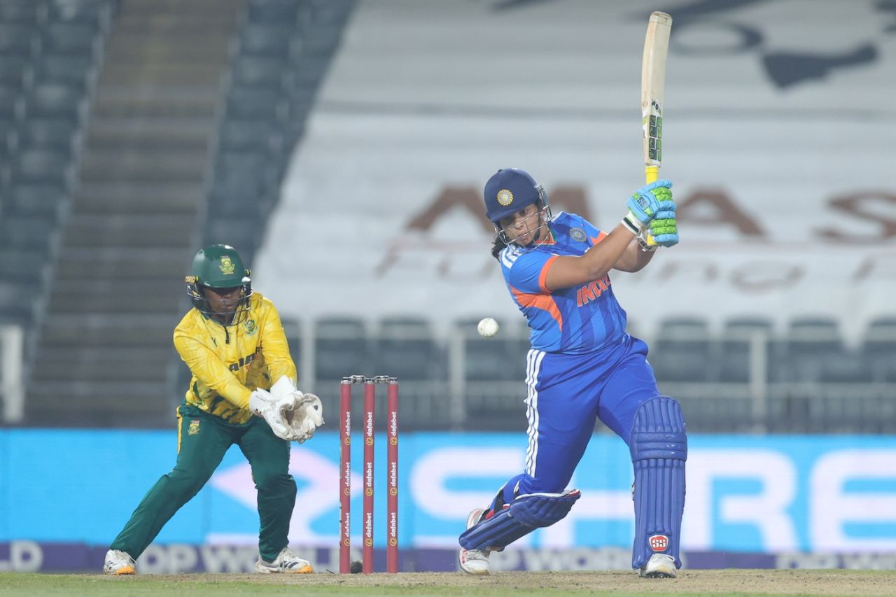 Richa Ghosh's hits gave India a late lift, South Africa vs India, 4th women's T20I, Johannesburg, April 25, 2026