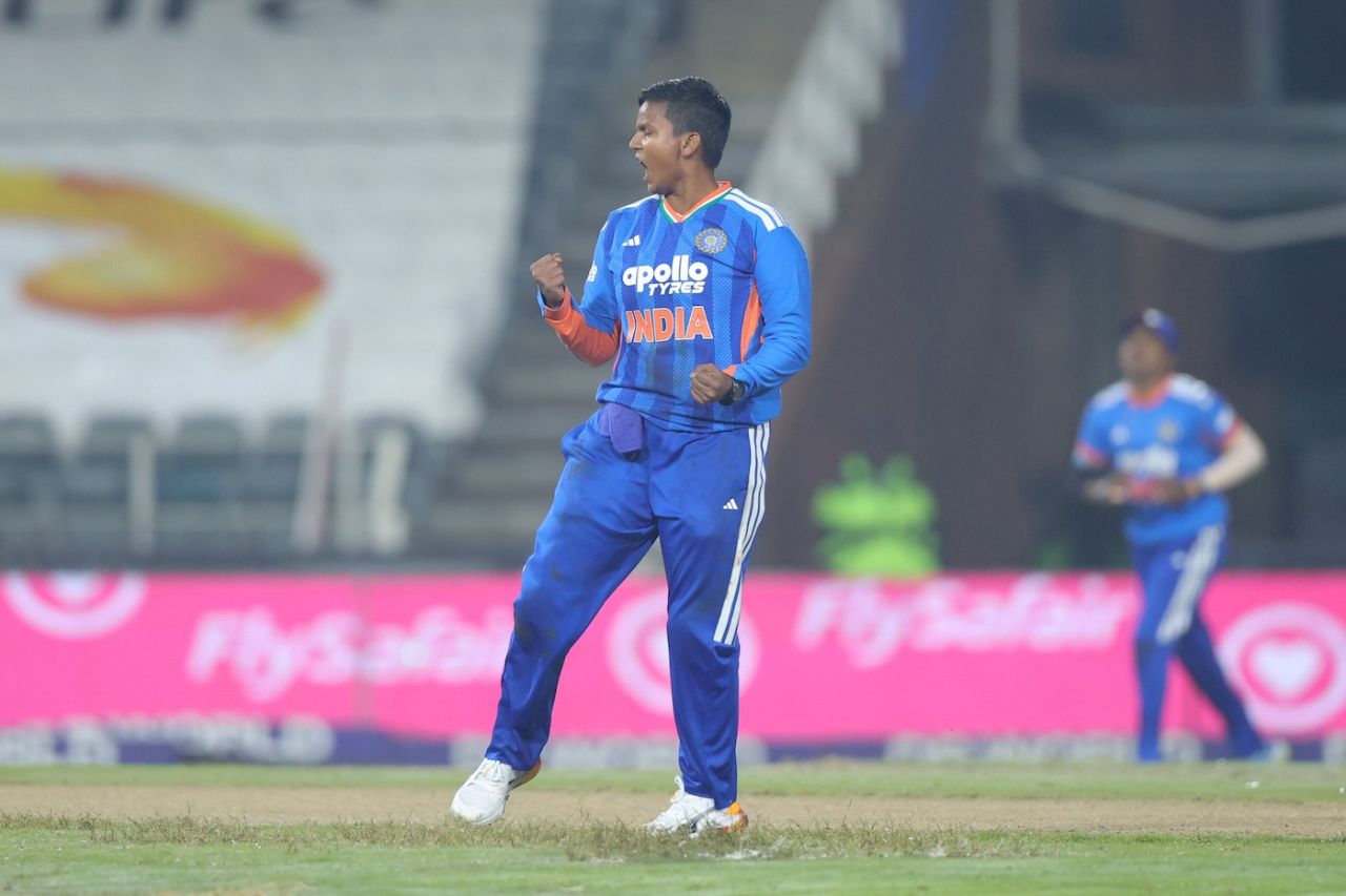 Deepti Sharma bagged her maiden T20I five-for, South Africa vs India, 4th women's T20I, Johannesburg, April 25, 2026